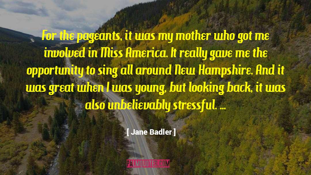 Beauty Pageants Young Adults quotes by Jane Badler