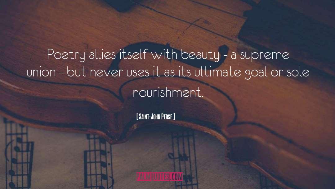 Beauty Poetry quotes by Saint-John Perse