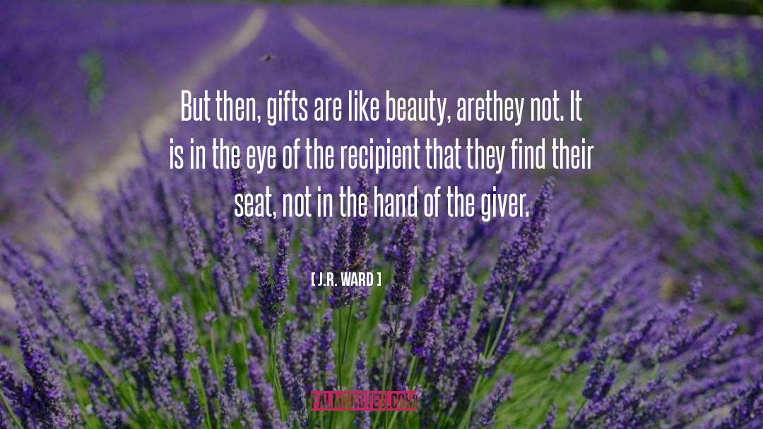 Beauty Poetry quotes by J.R. Ward