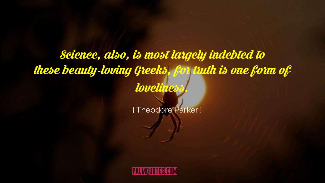 Beauty Product quotes by Theodore Parker