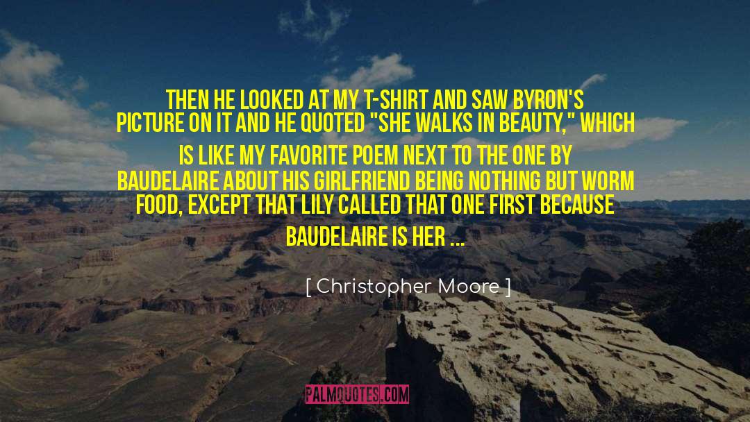 Beauty Product quotes by Christopher Moore