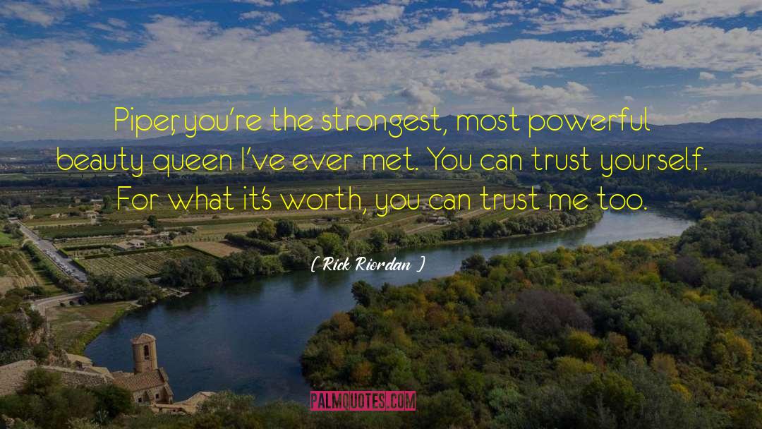 Beauty Queen quotes by Rick Riordan