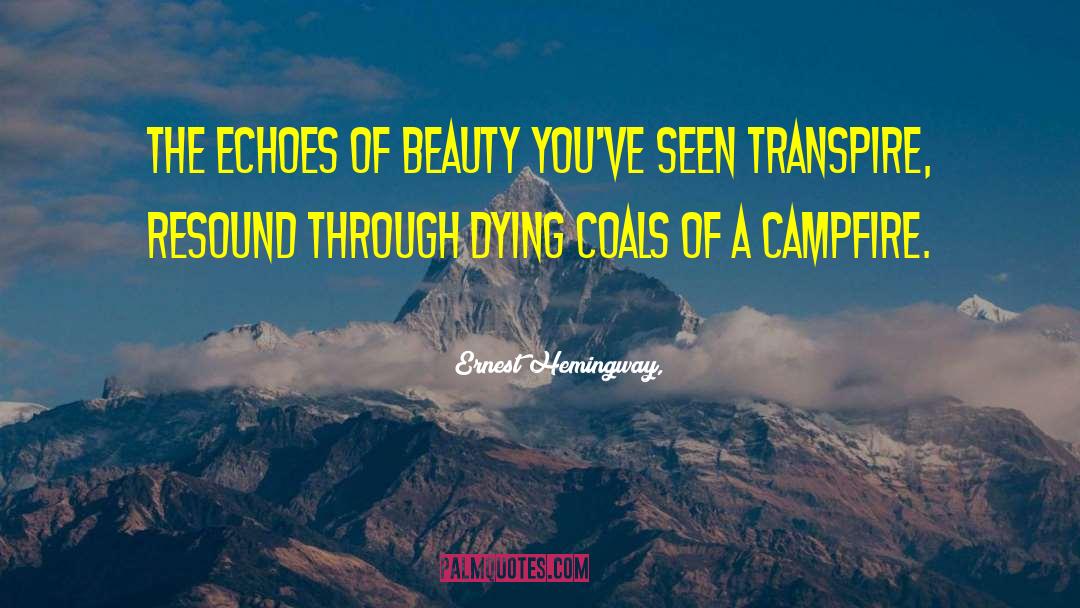 Beauty Queens quotes by Ernest Hemingway,
