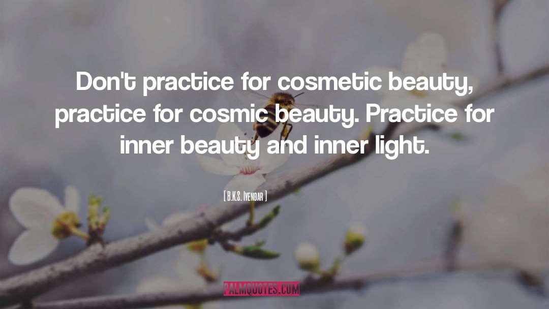 Beauty S Evanescence quotes by B.K.S. Iyengar