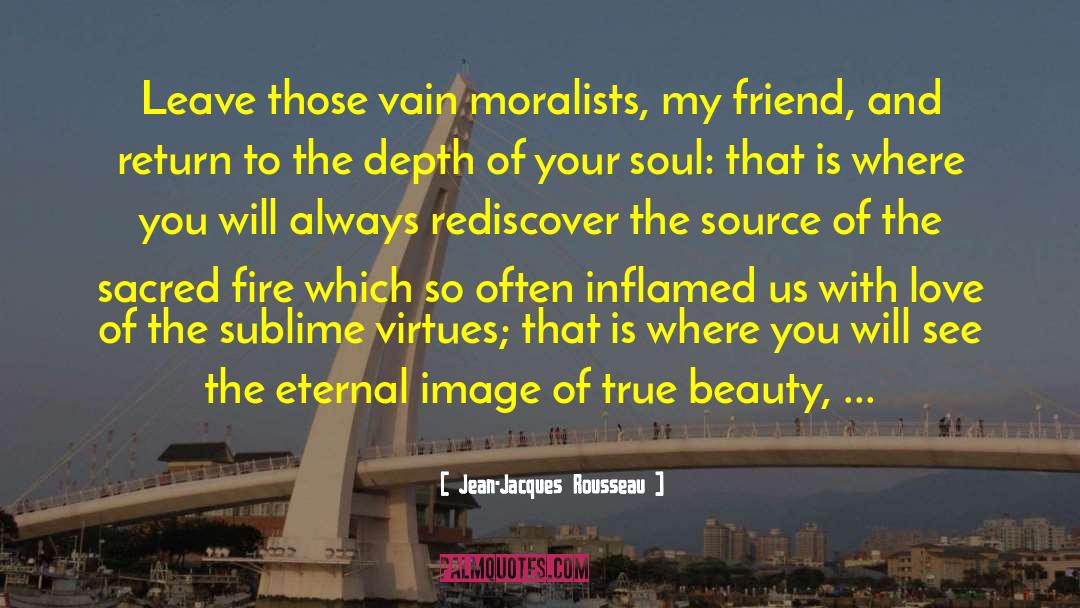 Beauty Sacred Places quotes by Jean-Jacques Rousseau