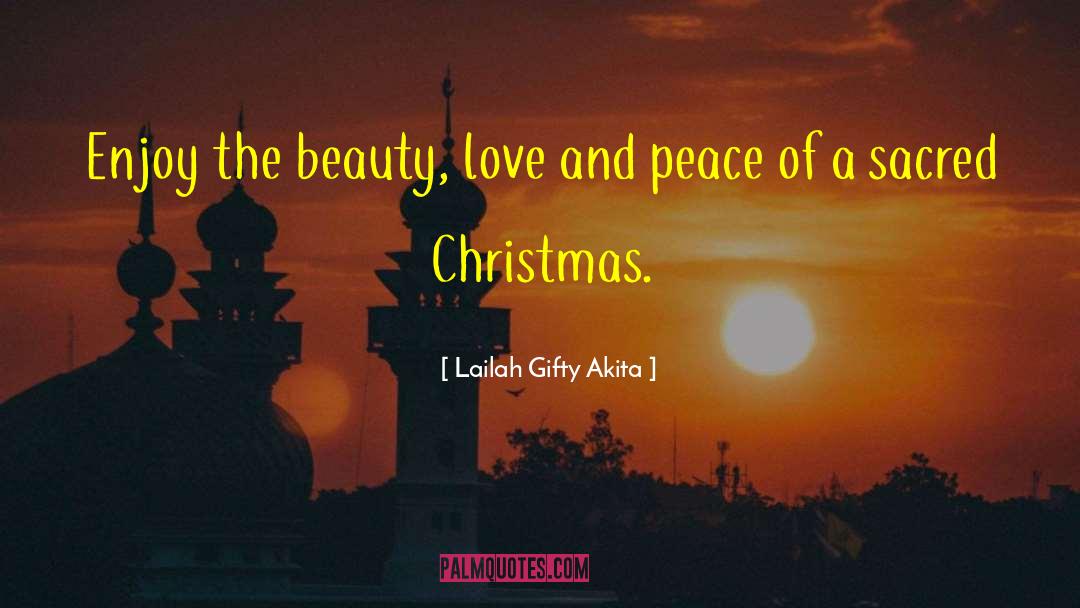 Beauty Sacred Places quotes by Lailah Gifty Akita
