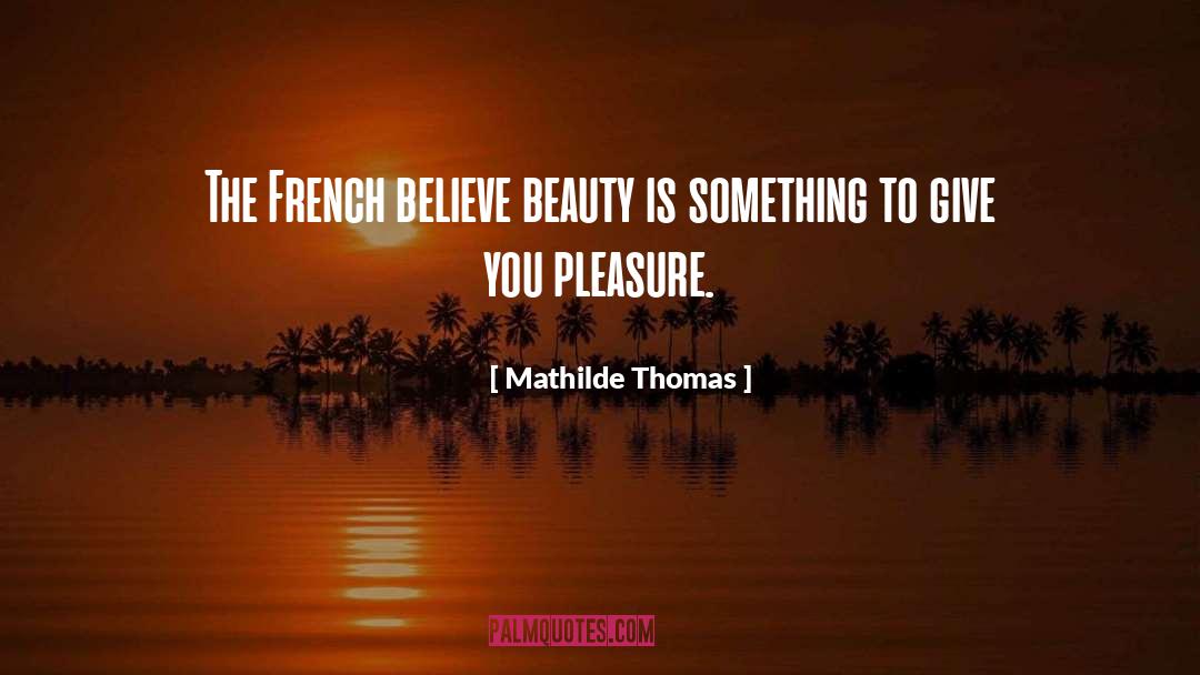 Beauty Shop quotes by Mathilde Thomas