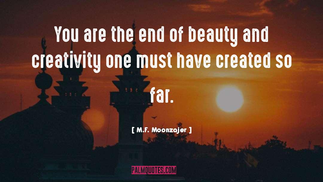 Beauty Within quotes by M.F. Moonzajer