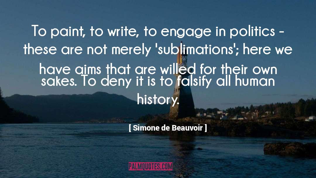 Beauvoir quotes by Simone De Beauvoir