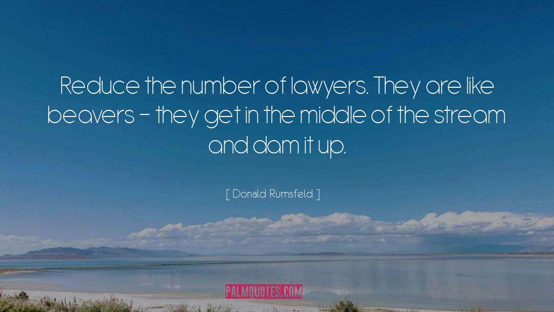 Beavers quotes by Donald Rumsfeld