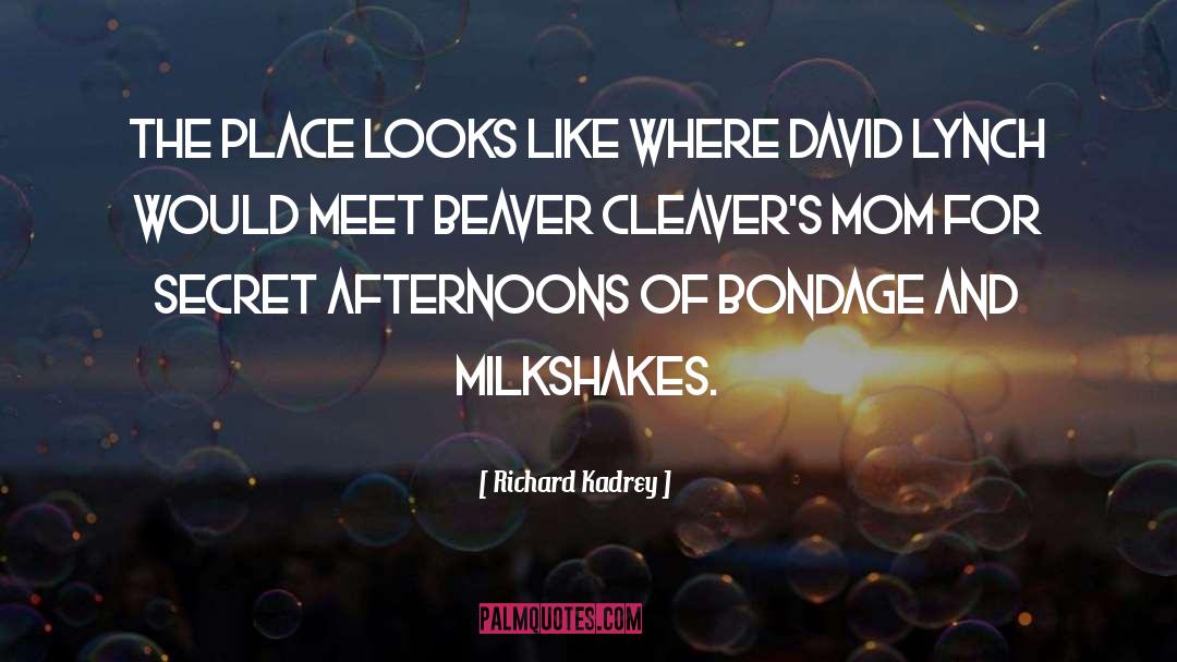 Beavers quotes by Richard Kadrey