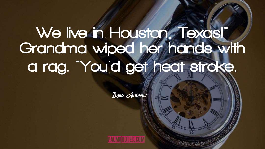 Bebidas Houston quotes by Ilona Andrews