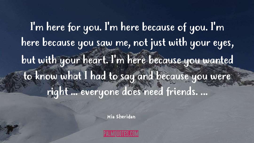 Because Of You quotes by Mia Sheridan