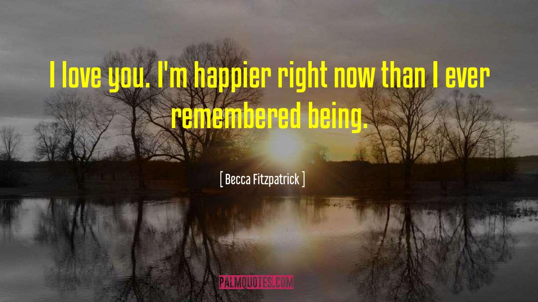 Becca quotes by Becca Fitzpatrick