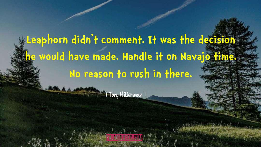 Becenti Navajo quotes by Tony Hillerman