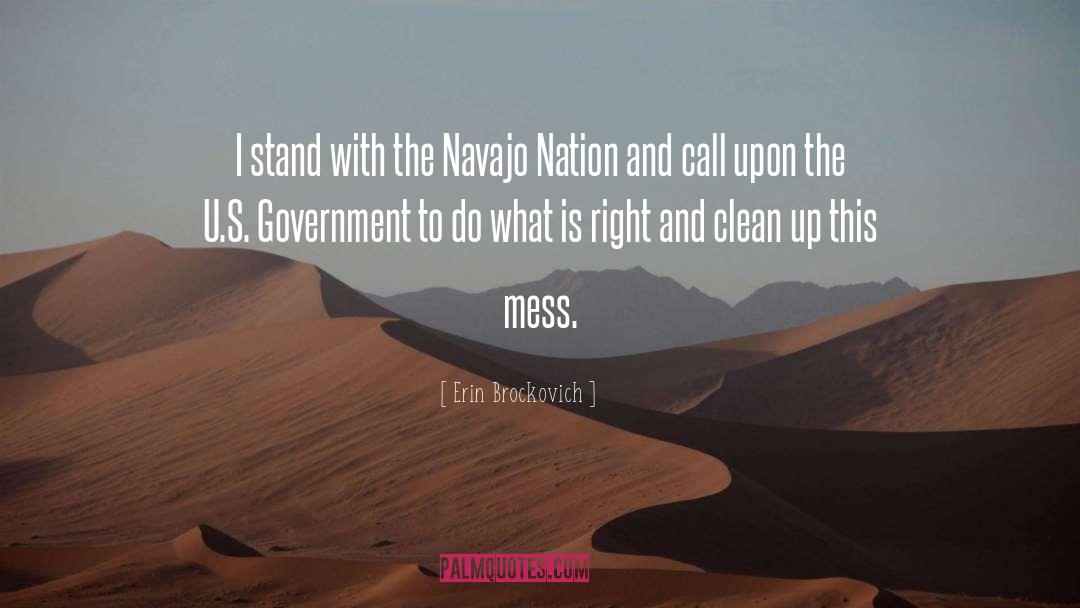 Becenti Navajo quotes by Erin Brockovich