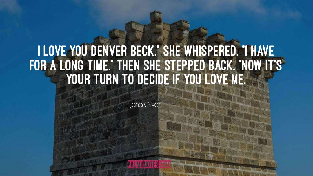 Beck quotes by Jana Oliver