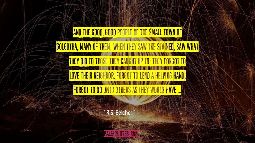 Beckenham Town quotes by R.S. Belcher