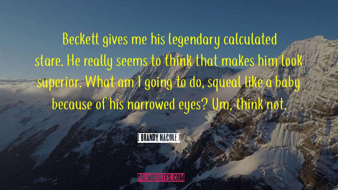 Beckett quotes by Brandy Nacole