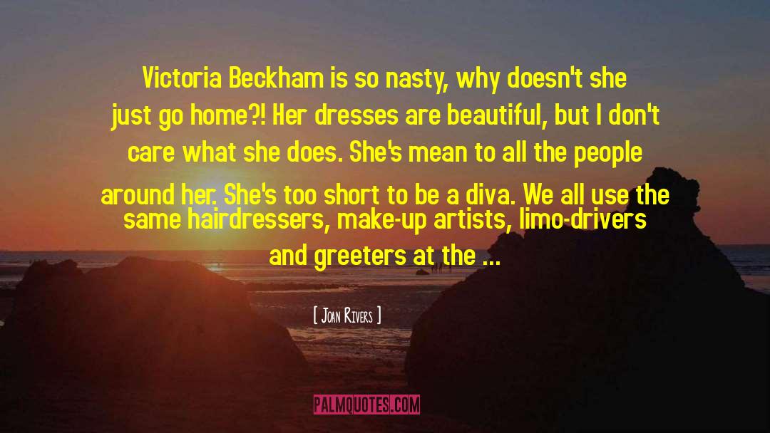 Beckham quotes by Joan Rivers