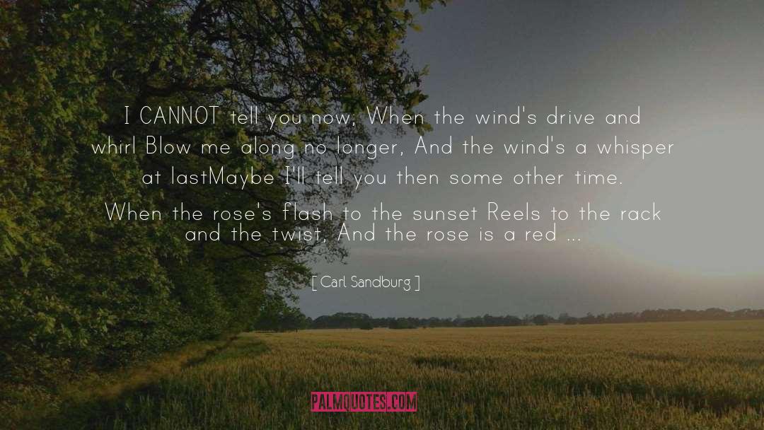 Beckon quotes by Carl Sandburg