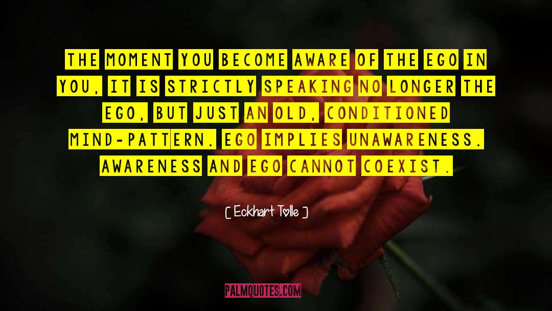 Become Aware quotes by Eckhart Tolle