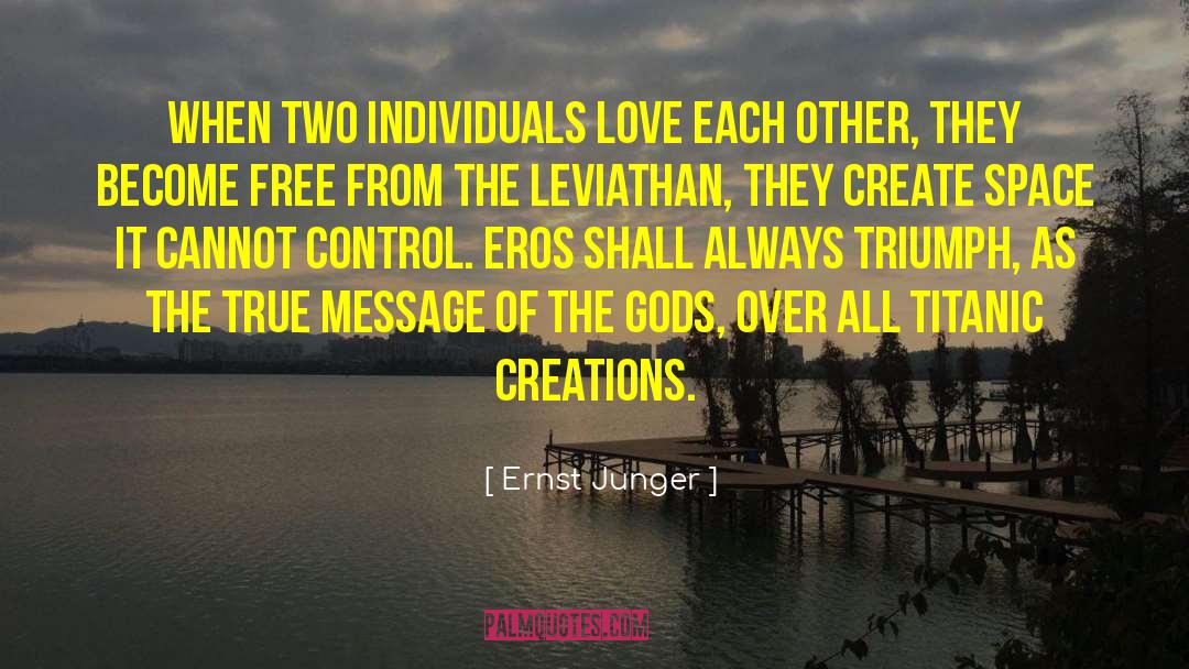 Become Free quotes by Ernst Junger