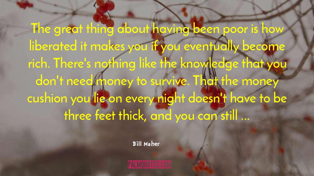 Become Rich quotes by Bill Maher