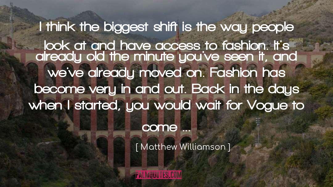 Become Silent quotes by Matthew Williamson