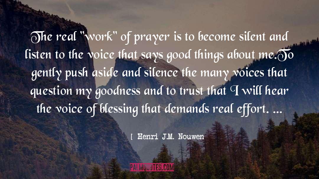 Become Silent quotes by Henri J.M. Nouwen