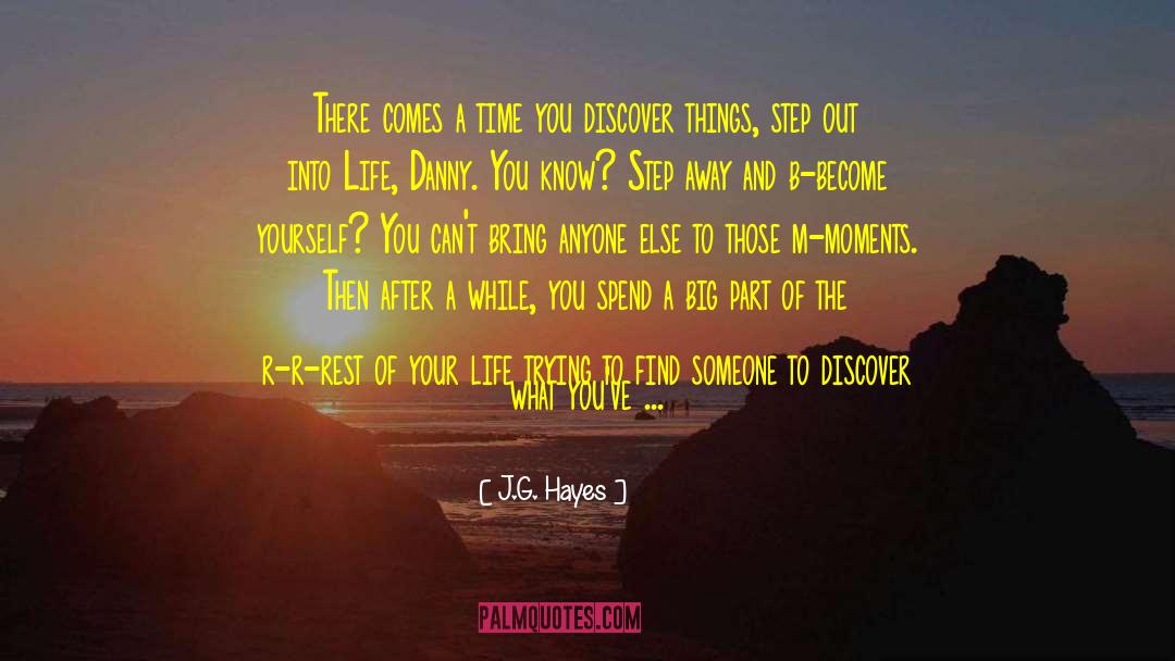 Become Yourself quotes by J.G. Hayes