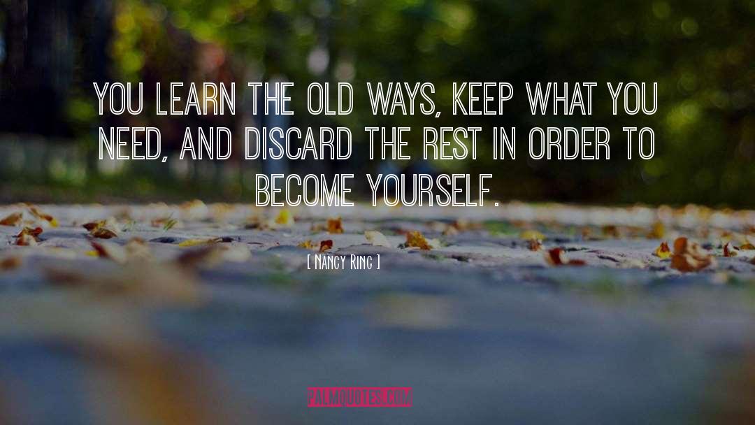 Become Yourself quotes by Nancy Ring