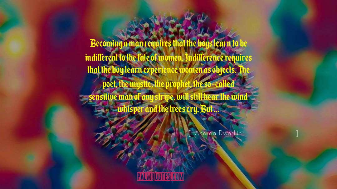 Becoming A Doctor quotes by Andrea Dworkin