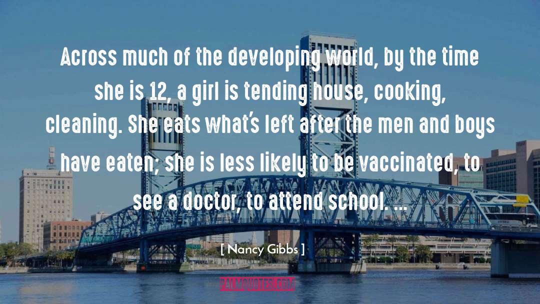 Becoming A Doctor quotes by Nancy Gibbs