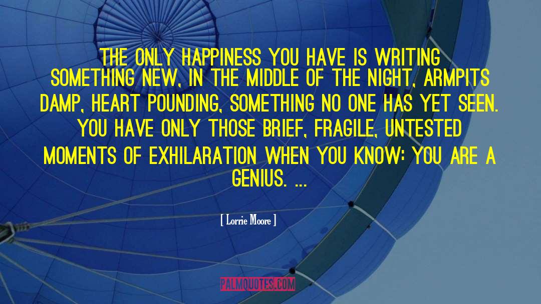 Becoming A Writer quotes by Lorrie Moore