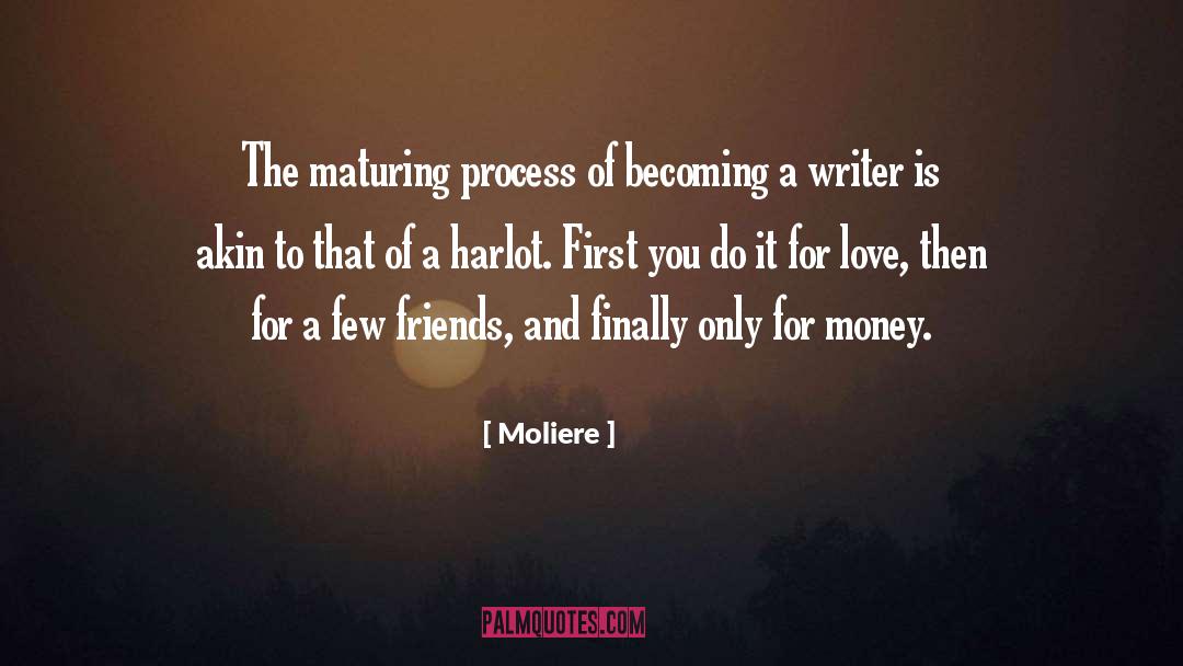 Becoming A Writer quotes by Moliere