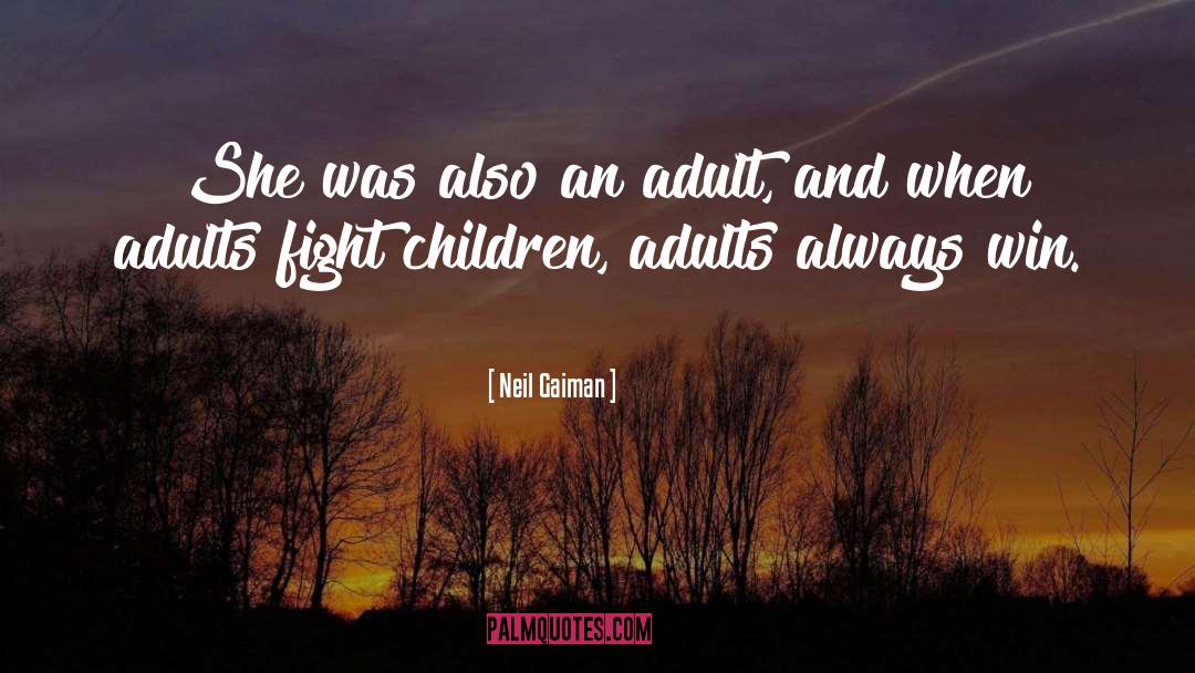 Becoming An Adult quotes by Neil Gaiman