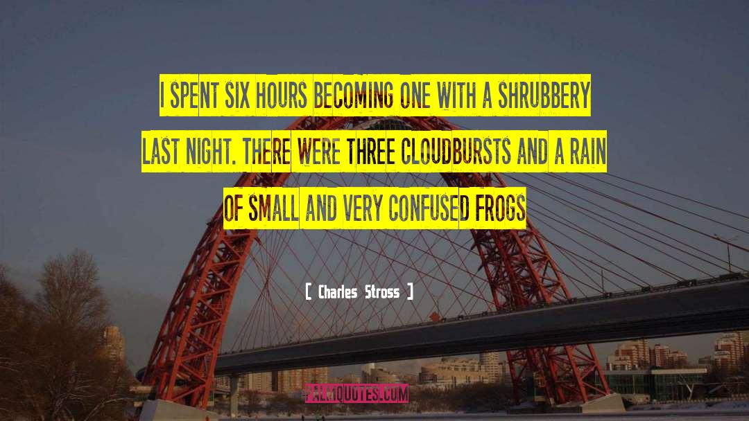 Becoming One quotes by Charles Stross