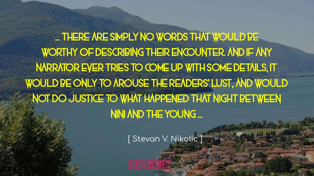 Becoming One quotes by Stevan V. Nikolic