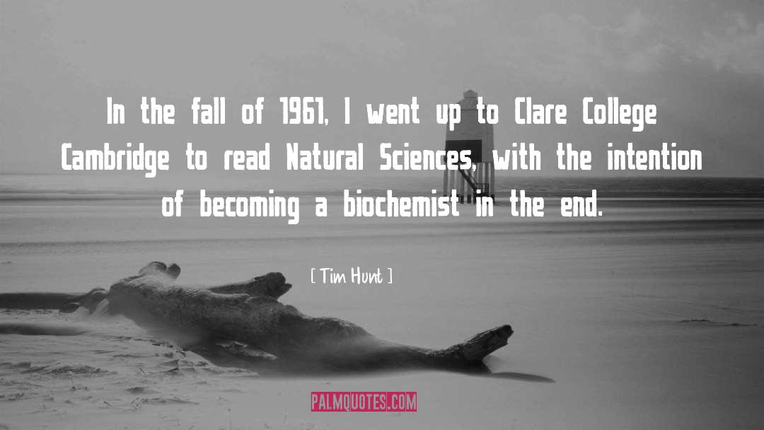 Becoming Sixty quotes by Tim Hunt