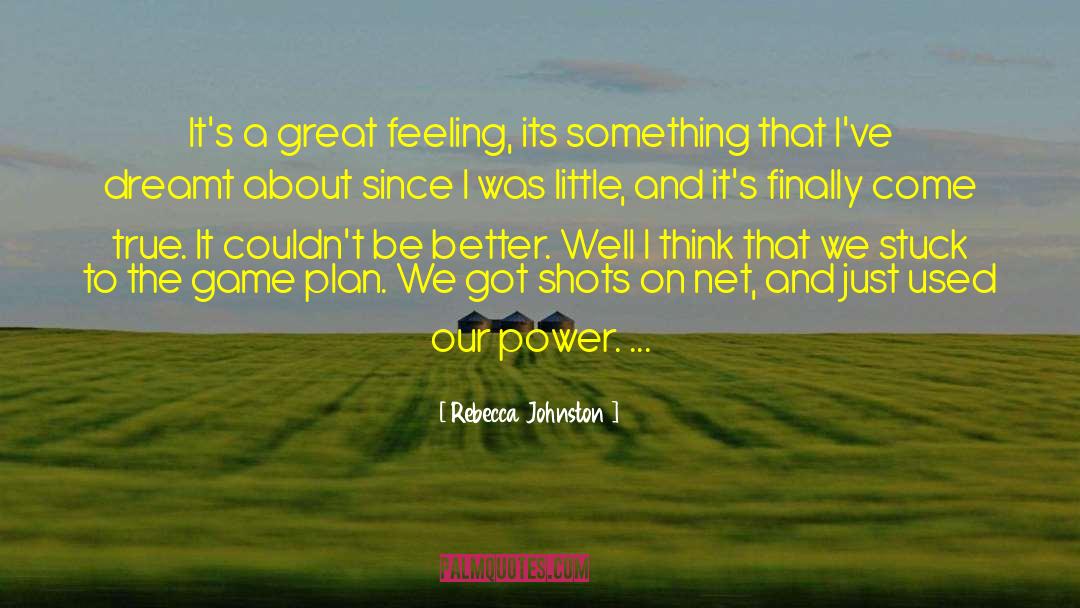 Becoming Something quotes by Rebecca Johnston