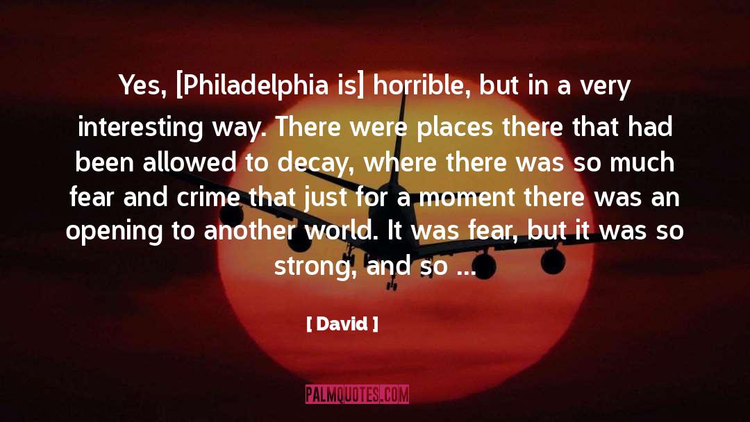Becoming Strong quotes by David