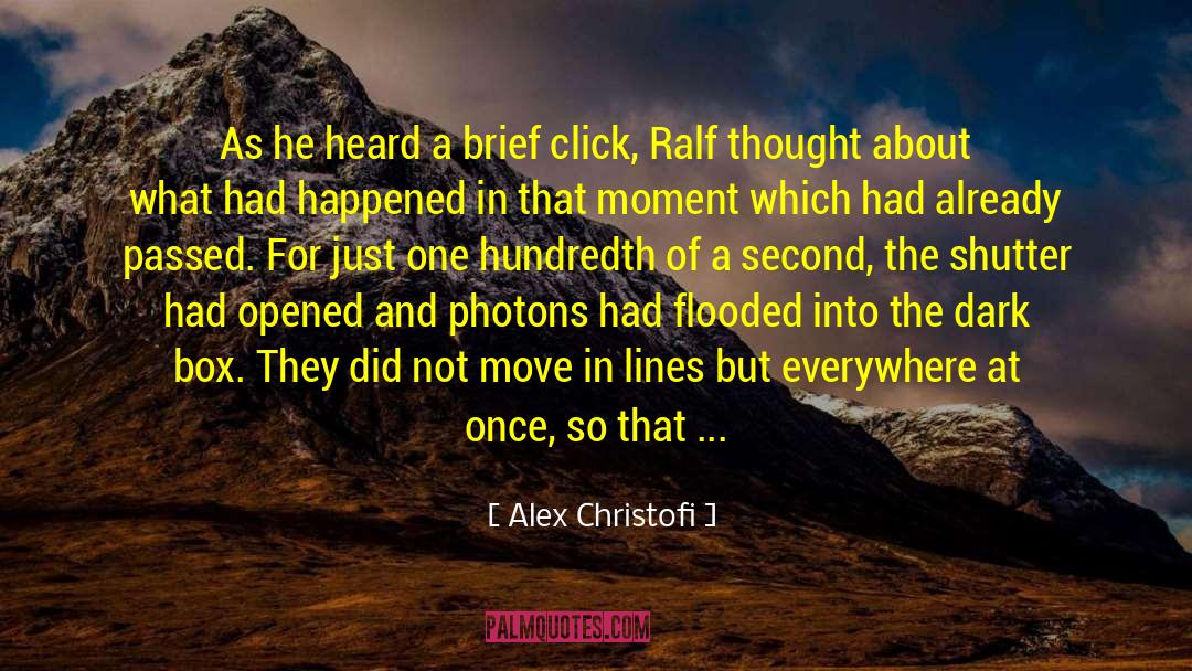 Bedanken Brief quotes by Alex Christofi