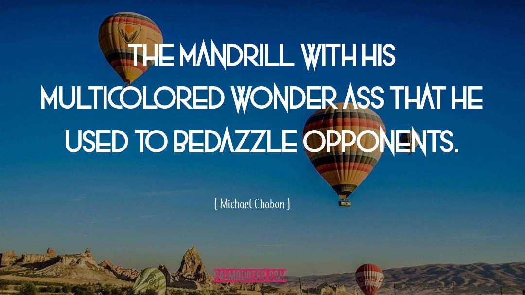 Bedazzle quotes by Michael Chabon