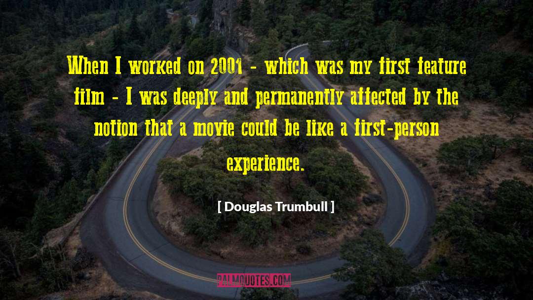 Beddoe Trumbull quotes by Douglas Trumbull