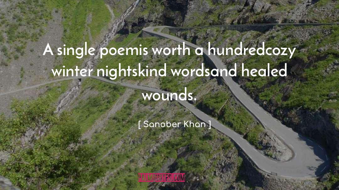 Bedecked Poem quotes by Sanober Khan