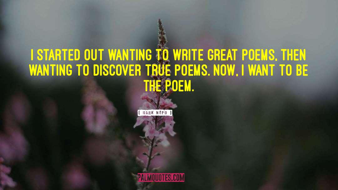 Bedecked Poem quotes by Mark Nepo