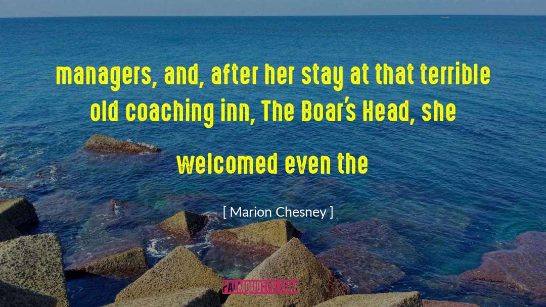 Bedford Inn quotes by Marion Chesney