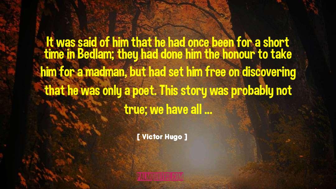 Bedlam quotes by Victor Hugo