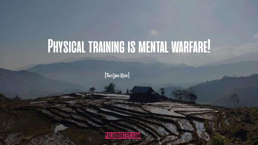 Bedoya Training quotes by Tae Yun Kim